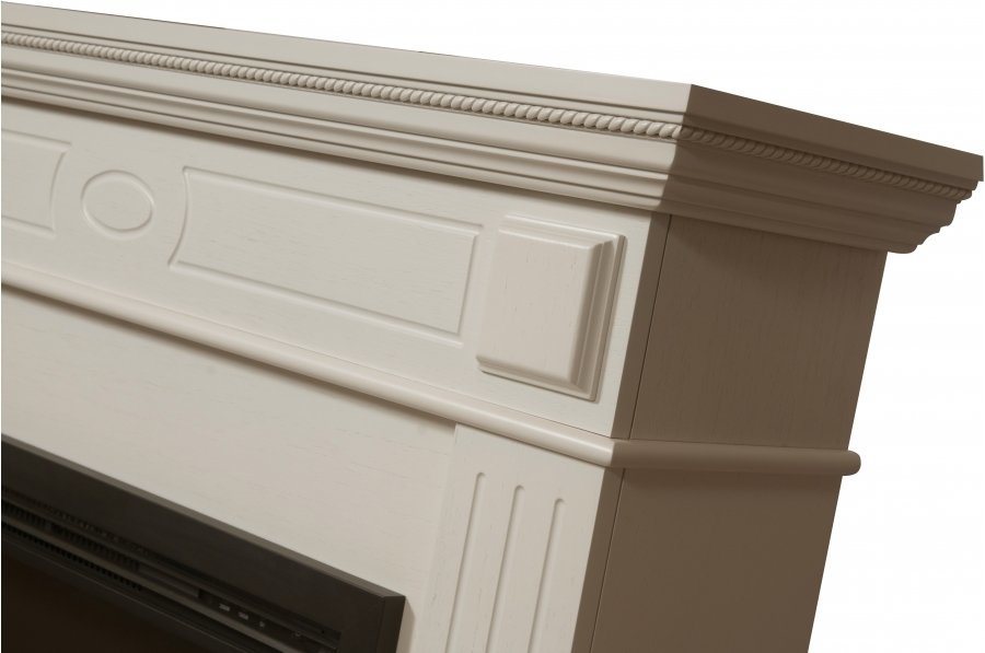 Классический портал для камина Electrolux Bianco Classic Беленый дуб
